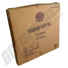 Wholesale Fireworks OMG Crackers 16000 Wheel Case 1/16000 (Wholesale Fireworks)